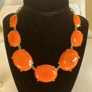 🧡Tasha Orange and Gold Stone Necklace🧡